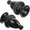 NUOBESTY Lamp Shade Finial Knob 2-Pack Heavy Duty Horn Bracket Decor for Table