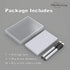 Blank Index Cards 3x5”| Dry Erase Flash Cards, 24 Packs Waterproof with Box| Reusable Flash Cards | Office & Teacher