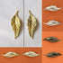NOBRIM Closet Cabinet Leaves Handle Vintage Furniture Drawer Bedside Table Bookcase Handle Knob Door Pull Hardware