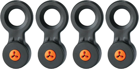 Hand Tool Attachment Slips, Easy Slide On Design, Connects to Tool Lanyards, Squids 3740, Small, 4-Pack