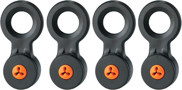 Hand Tool Attachment Slips, Easy Slide On Design, Connects to Tool Lanyards, Squids 3740, Small, 4-Pack