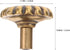 INOOMP Vintage Brass Flower Cabinet Door Knobs, Retro Daisy-Shaped Drawer Pull Handles for Dresser, Cupboard, Shoe