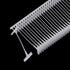 MECCANIXITY Standard Tagging Fasteners, Plastic Regular Label Gun Price Tagging Barbs, Pack of 1000