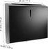 GALPADA Stainless Steel Bathroom Tissue Holder Anti-Splash Paper Towel Dispenser for Home and Hotel Stainless Steel