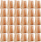 ERINGOGO 100pcs Kraft Paper Bakery Bags with Window for Sandwich Cookies and