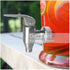 DOZYANT Beverage Dispenser Push Style Spigot,Stainless Steel Polished Finished, Water Dispenser Replacement Faucet