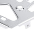 2Pcs Cabinet(2 Drawer Hinge, Stainless Steel Shoes Drawer Cabinet Hinges Turing Rack Replacement Fittings for Most