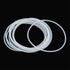 X AUTOHAUX Silicone O-Rings, White, Pack of 10, 95mm OD 88.8mm ID 3.1mm Width VMQ Seal Gasket for Pipe Repair