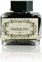 Black Calligraphy Ink, No Carbon No Blocking Fountain Pen Ink for Feather Pen, Quill Pen, Dip Pen, 15ml