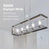 TJOY Edison Light Bulbs, 60W Equivalent, Dimmable Vintage LED, E26 Medium Base, 5000K Daylight, ST58, 8W, 800LM, 4 Pack