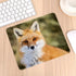 Beautiful Ginger Fox Gaming Mouse Pad, Wild Animal Cub Mum Non-Slip Rubber Mouse Pad for Computers, 9.5 Inch x 7.9 Inch