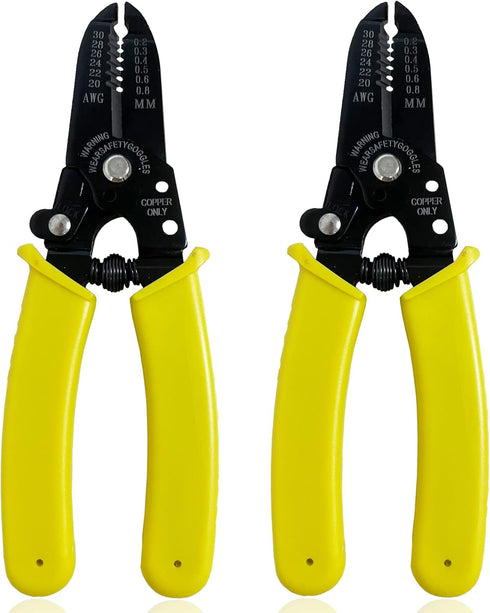 Professional Wire Stripper Wire Cutter Precision Multi-Function Tool for 20-30 AWG Solid & Stranded Wire