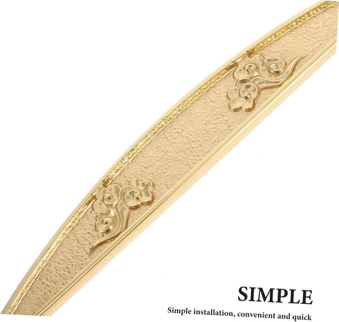 HAKIDZEL Chinese Style Brass Cabinet Handles Drawer Pulls for Wardrobes Kitchen Cabinets Shoe Cabinets and Bedside