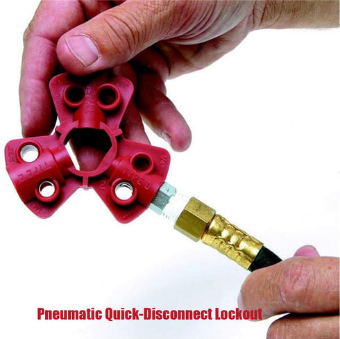 Pneumatic Quick-Disconnect Lockout - Pack of 1