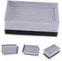 Lurrose Bed Padding Block Furniture Accessory Heightening Foot Pad Bed Riser Non-Slip Plastic for Tables Chairs Sofas