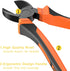 BOENFU Heavy Duty Wire Cutters, Comfort Grip Diagonal Cutting Pliers for Crafting and Floral Wire, 7.5 Inches