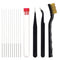 3D Printer Nozzle Cleaning Kit, 13 Pieces 3D Print Nozzle Cleaner Tools with Copper Wire Brush