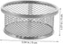 Paperclip Holder Clip Container, Mesh Clip Organizer for Office Desk Accessories