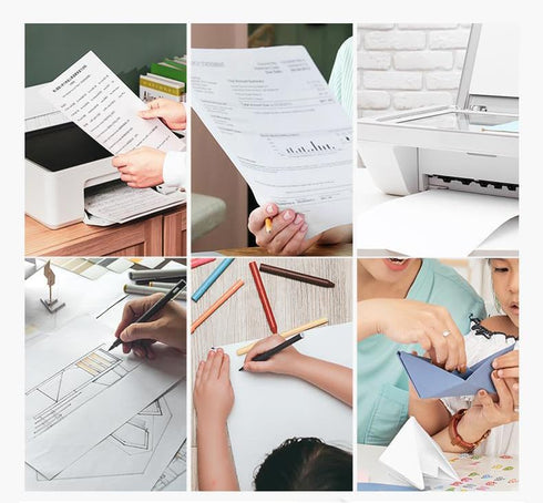 Cazlangtvy 8.5 11 Inch, 1 500 Multipurpose Copy Printer Paper, White, x Ream, Sheets Total