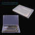 25 Pcs Stainless Steel Lab Spatula Micro Scoop Set, Tiny Mixing Spatula with Tweezers for Powders and Gel