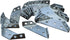 Rmdusk Stainless Steel Multifunction Triangle Corner Brace, Multi-Angle Joint Fastener, Shelf Support Connector