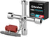 DURATECH 4 Way Sillcock Key with Bit, Multi-functional Water Key for Valve, Faucet, and Spigots
