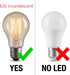 AVCITY Dimmer 15 Set Bulb E26 E27 Pendant Light Kit with Switch Feet Hanging Lamp Cord Plug in Edison Light Socket Rope