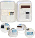 Travel Portfolio Organizer, Waterproof A4 Document Bag, Multifunctional Travel Note Pouch, Zippered Case for Notebook,