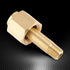 CGA-320 Regulator Nut, Nipple with Washer for Carbon Dioxide Regulator Inlet Bottle Fittings, 1 Set