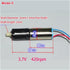 P98LJZQ 3V 3.7V 46RPM-6400RPM 6mm 52rpm(3.7V)) DC Tiny Mini Planetary Gearbox Corless Gear Motor Engine DIY Toy Robot