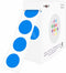 PARLAIM 3/4" Round Color Coding Circle Dot Labels in Roll, 1000 Stickers per Dispenser Box for Classroom Home