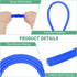 5/32"(4mm) 1/4"(6mm) 5ft(1.5 M METERXITY Silicone Tubing, ID x OD Silicone Rubber Vacuum Tube, M) High Temp Water Air