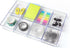 Carrotez Desk Drawer Organizer Tray, 8 Grid Stackable Clear Plastic Storage Organizer for Office Supplies