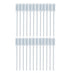 Sterile Non-Graduated Narrow Fine Stem Transfer Pipettes 3.5 mL (0.12 oz) - 24 Pack