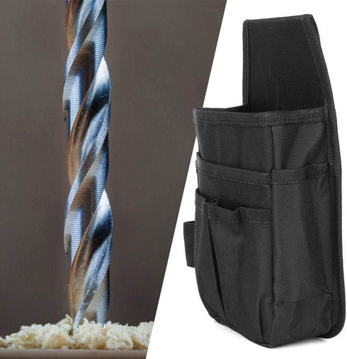Tool Belt, Utility Pouch, Durable Canvas Construction, Multifunctional Electric Drill Tool Bag Waist Pocket Storage