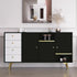 Yancorp Matte Black Wallpaper, Plain Vinyl Film for Countertop, Self-Adhesive Removable Shelf Liner, 16"x194"