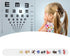Fixation Stick Vision Tester, Clear Colorful Animal Patterns, Waterproof Coating Thicken, Kids Vision Test Card, 2