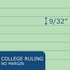 ROARING SPRING Lifenotes Recycled Spiral Notebook - 4 Pack of Assorted Covers, 80 Sheets, 7" x 5", College Ruled