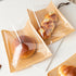21x25cm Packaging 100pcs OSALADI Kraft Paper Bread Bags Greaseproof Sandwich and Dessert Bags Household Bread and Snack