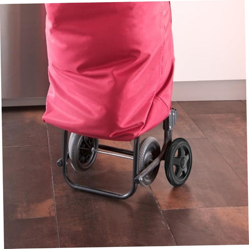 2pcs GLEAVI Lightweight Replacement Shopping Trolley Wheels for Grocery Cart Stair Climbing Rolling Cart Casters