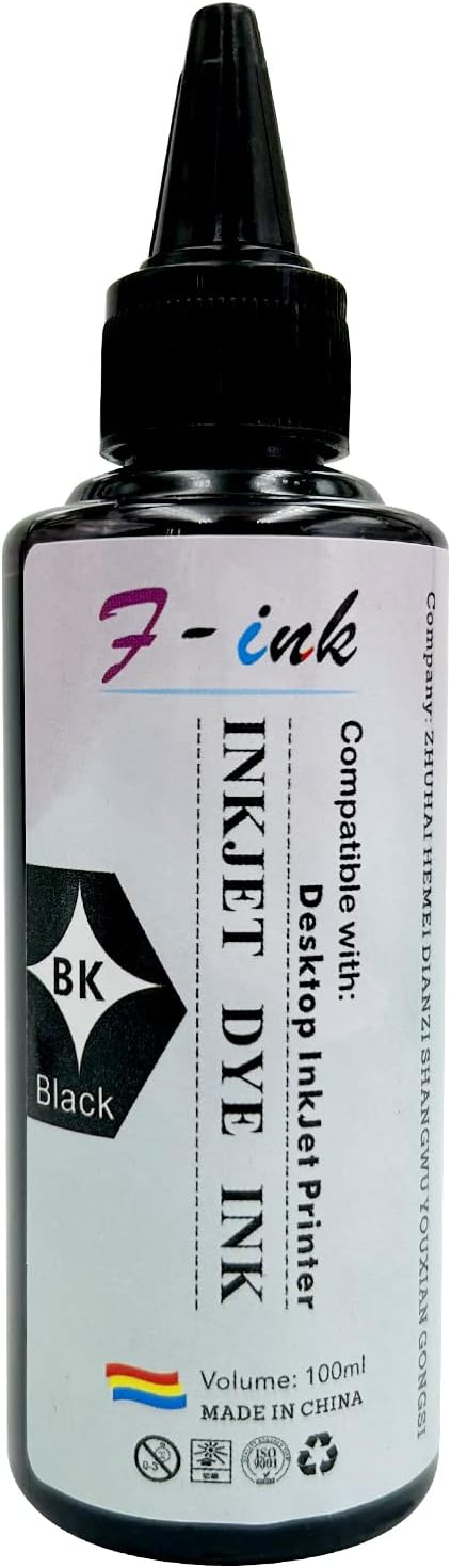 F-ink 5 Bottles Ink and Refill Kits Compatible for Canon Ink Cartridges 275 276 260 261 245 246 PG-275XL CL 276XL