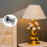 Biaungdo 2 1/4-27 Inch, Pcs Ball Lamp Finial Cap Knob, Silver Lamp Shade Screw Cap Top Lamps Decoration for Lamps Shade