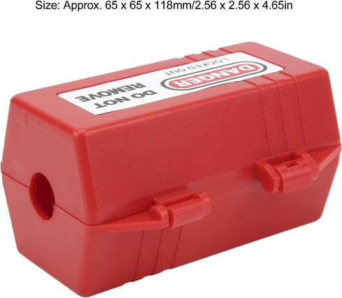 2Pcs Lockout Plug Lock - Industrial Power Rationing/Off for Air Conditioner and Tools 110V-220V