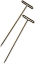 GEM 87T T-Pins, Steel, Silver, 1 1/2-Inch, 100/Box