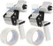 Packing Tape Dispenser Gun (2 Pack) with 2 Rolls Tape, 2 inches Lightweight Industrial Side Loading - JARLINK