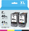 Penguin Ink Cartridge Replacement for Canon PG-40 CL-41, Remanufactured for PIXMA Printers, 4041XL