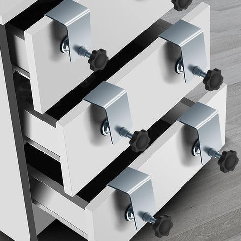 2 Pcs Drawer Front Installation Clamps, Adjustable Stable Furniture Woodworking Jig for Cabinet Installation