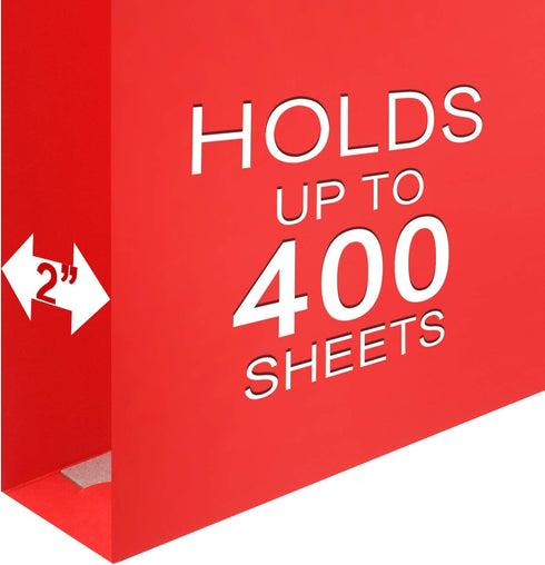 HERKKA Extra Capacity Hanging File Folders, 30 Pack, Reinforced Letter Size with Heavy Duty 2 Inch Expansion