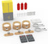 3PACK 3 360 Koopala Rechargeable LED Wall Sconce, Cordless Battery with Remote Powered Wall Sconce, Brightness Levels
