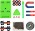 EUDAX Labs Junior Science Magnet Set for Education Science Experiment Tools Including Bar/Ring/Horseshoe/Compass Magnets